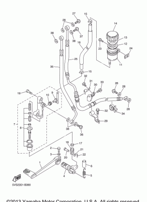 REAR MASTER CYLINDER