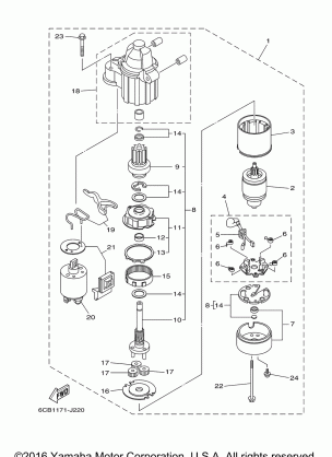 STARTING MOTOR