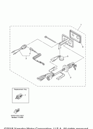 SWITCH  PANEL SINGLE (MAIN)