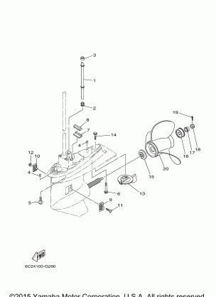 LOWER CASING DRIVE 2