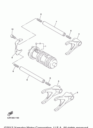 SHIFT CAM FORK