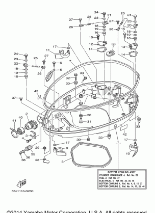 BOTTOM COWLING 1