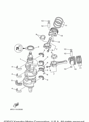 CRANKSHAFT PISTON