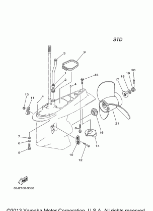 LOWER CASING DRIVE 2