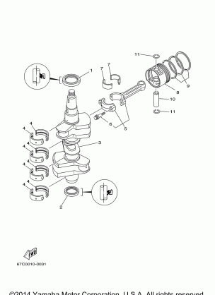 CRANKSHAFT PISTON