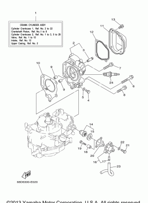 CYLINDER CRANKCASE 1