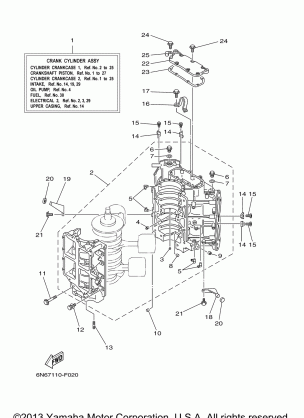 CYLINDER CRANKCASE 1