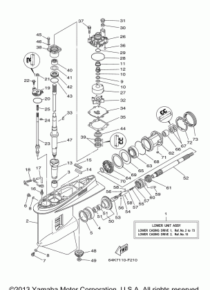 LOWER CASING DRIVE 1