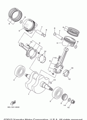 CRANKSHAFT PISTON