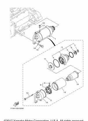 STARTING MOTOR