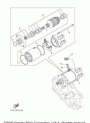 STARTING MOTOR