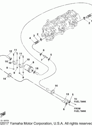 FUEL STARBOARD ENGINE