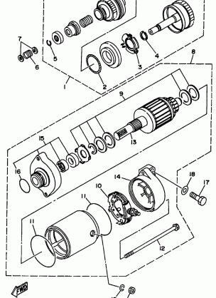 STARTING MOTOR