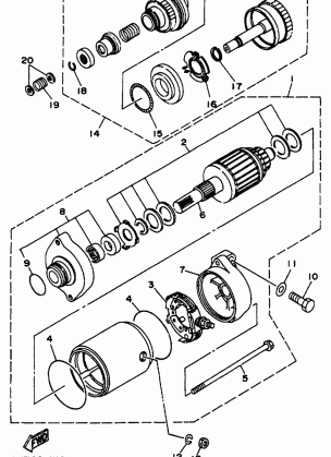 STARTING MOTOR