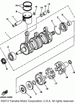 CRANKSHAFT PISTON