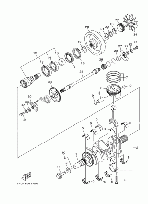 CRANKSHAFT & PISTON