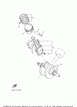 CRANKSHAFT PISTON