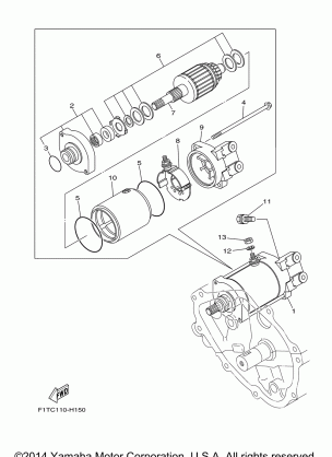 STARTING MOTOR