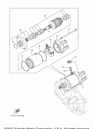 STARTING MOTOR