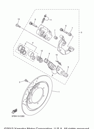 FRONT BRAKE CALIPER