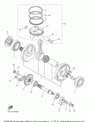 CRANKSHAFT PISTON