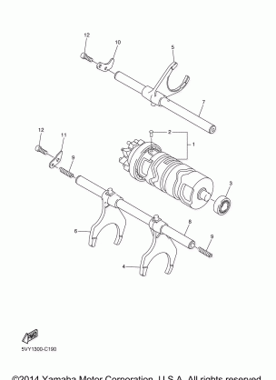 SHIFT CAM FORK