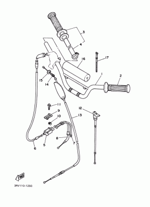 STEERING HANDLE CABLE