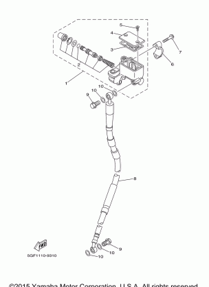 FRONT MASTER CYLINDER