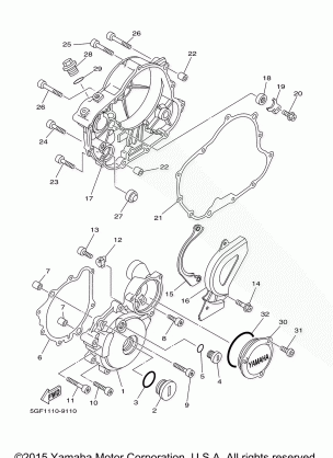 CRANKCASE COVER 1