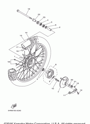 FRONT WHEEL