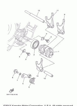 SHIFT CAM FORK