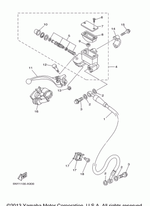 FRONT MASTER CYLINDER