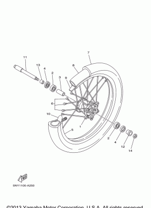 FRONT WHEEL