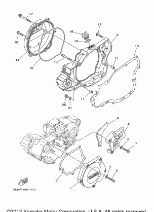 CRANKCASE COVER 1