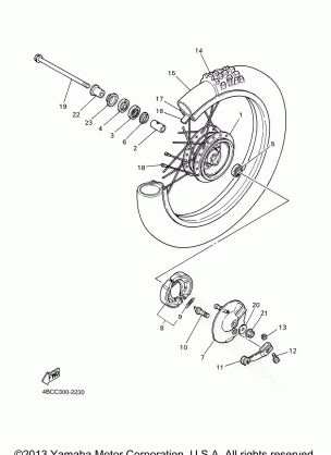 FRONT WHEEL