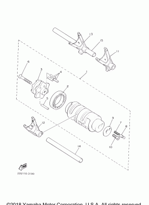 SHIFT CAM FORK