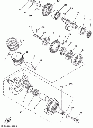 CRANKSHAFT PISTON