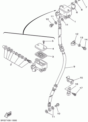 FRONT MASTER CYLINDER