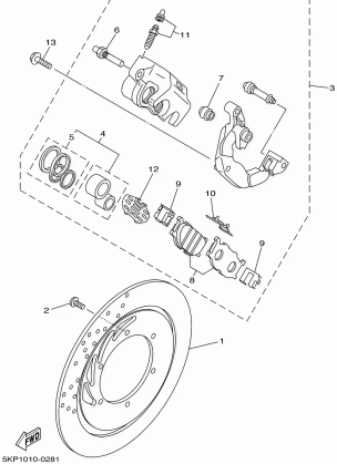 FRONT BRAKE CALIPER