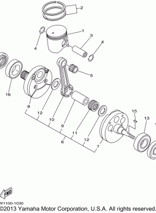 CRANKSHAFT PISTON