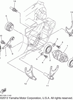 SHIFT CAM FORK