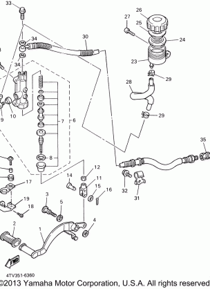 REAR MASTER CYLINDER