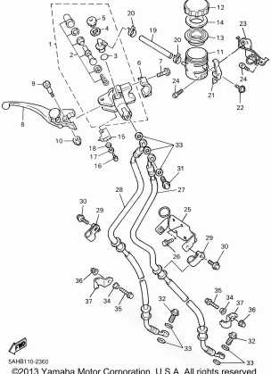 FRONT MASTER CYLINDER