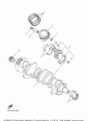 CRANKSHAFT PISTON