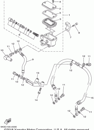 FRONT MASTER CYLINDER