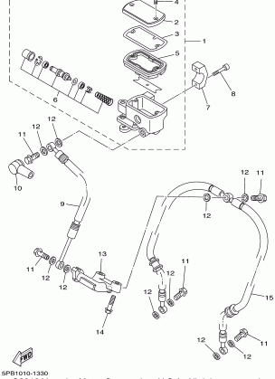 FRONT MASTER CYLINDER