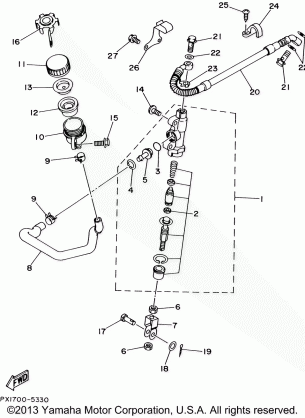 REAR MASTER CYLINDER