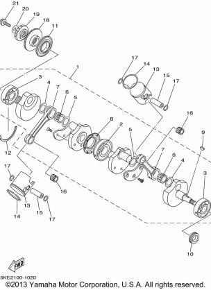 CRANKSHAFT PISTON