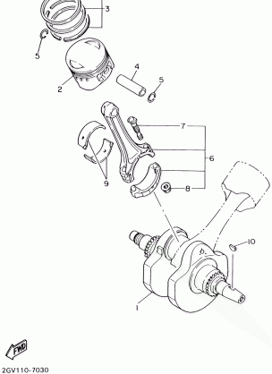 CRANKSHAFT PISTON