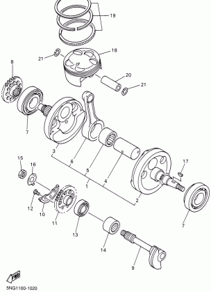 CRANKSHAFT PISTON